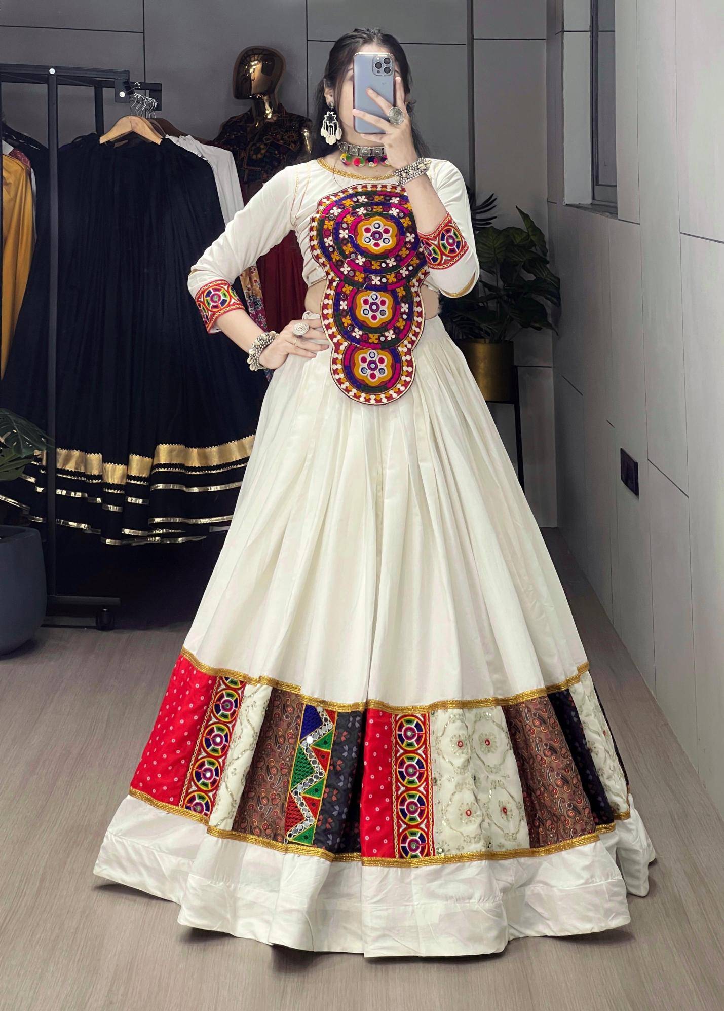 Vaayroo Cotton Latest lehenga choli designs